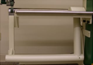 Horkovzdušná svářečka T300 - odstranění desky stolu s válečky a kyvného ramene