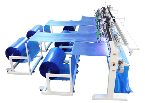 Horkovzdušný svařovací stroj M100 pro svařování bazénových krytů a vložek